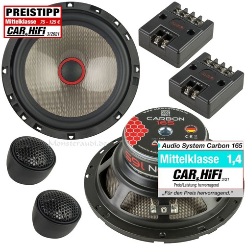 Audio system carbon 165 5cm - audio, 16,5cm